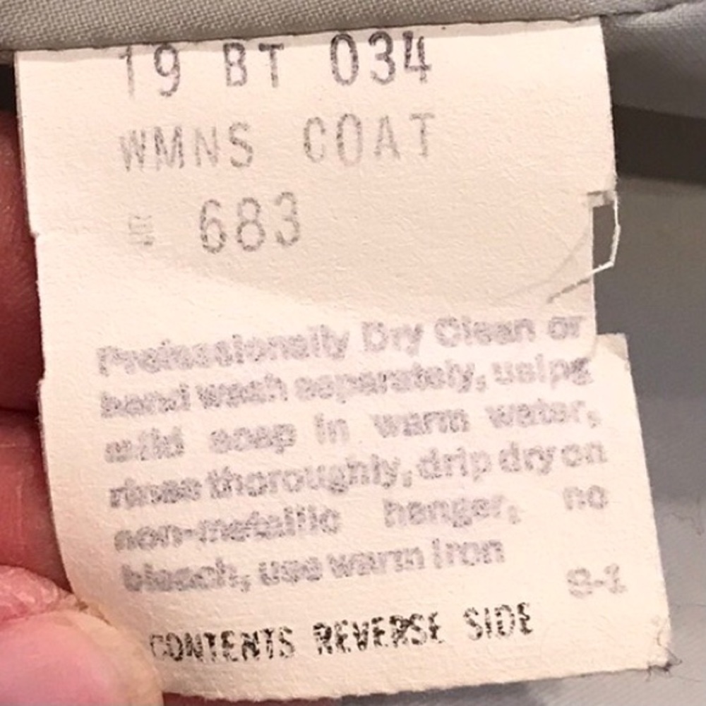 Vintage Sans Égal by Sportscaster Goose Down Long Coat - M - Picture 9 of 10